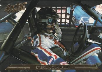 1993 Action Packed #175 Sterling Marlin Front