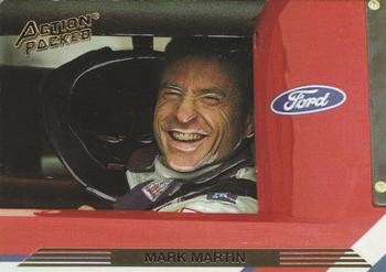 1993 Action Packed #176 Mark Martin Front