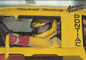 1993 Action Packed #179 Michael Waltrip Front