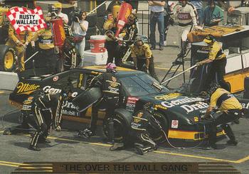 1993 Action Packed #196 Rusty Wallace Front