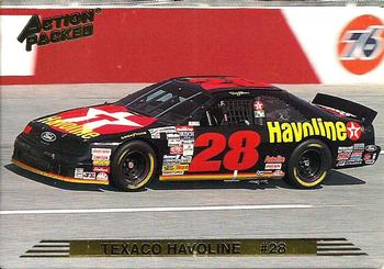 1993 Action Packed #98 Texaco Havoline #28 Front