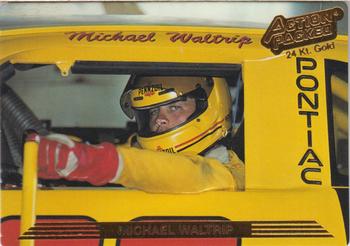 1993 Action Packed - 24K Gold #61G Michael Waltrip Front