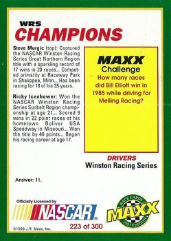 1993 Maxx #223 Steve Murgic / Ricky Icenhower Back