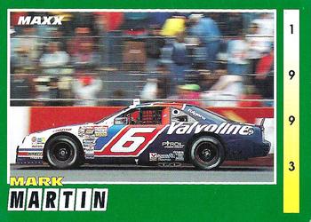 1993 Maxx #85 Mark Martin's Car Front