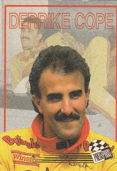 1993 Press Pass Previews #4 Derrike Cope Front