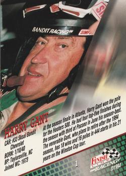 1994 Finish Line #1 Harry Gant Back