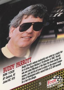 1994 Finish Line #5 Buddy Parrott Back