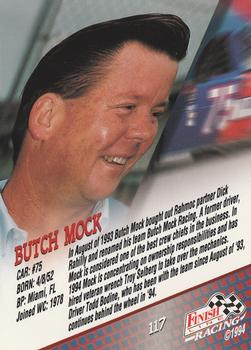 1994 Finish Line #117 Butch Mock Back