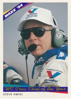 1994 Maxx #200 WC Crew Chief of the Year Front