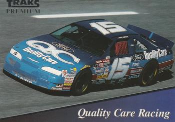 1994 Traks #145 Quality Care Racing Front