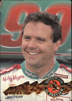 1995 Action Packed Winston Cup Preview #22 Mike Wallace Front