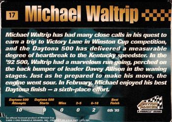 1995 Action Packed Winston Cup Stars #17 Michael Waltrip Back