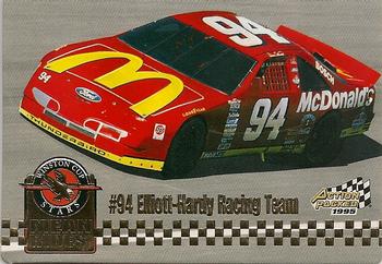 1995 Action Packed Winston Cup Stars #36 Bill Elliott's Car Front