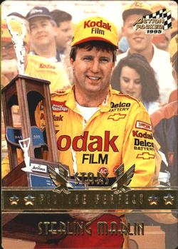 1995 Action Packed Winston Cup Stars #54 Sterling Marlin Front