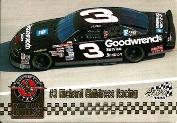 1995 Action Packed Winston Cup Stars #31 Dale Earnhardt's Car Front