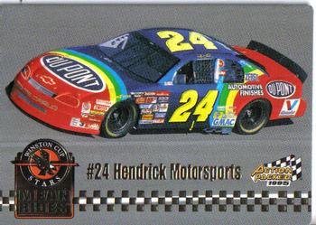 1995 Action Packed Winston Cup Stars #40 Jeff Gordon's Car Front