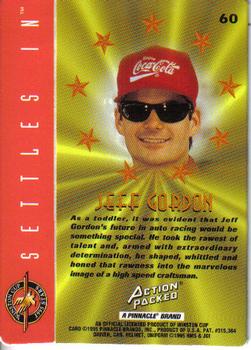 1995 Action Packed Winston Cup Stars #60 Jeff Gordon Back
