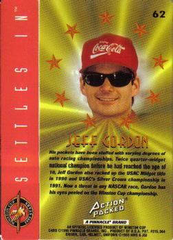 1995 Action Packed Winston Cup Stars #62 Jeff Gordon Back