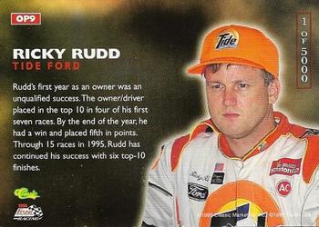 1995 Classic Images - Owner's Pride #OP9 Ricky Rudd Back