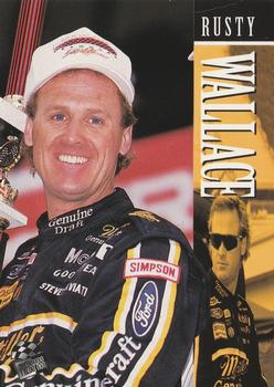 1995 Press Pass #34 Rusty Wallace Front