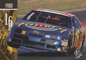 1995 Press Pass #40 Ted Musgrave's Car Front
