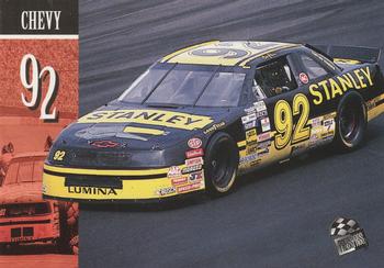 1995 Press Pass #80 Larry Pearson's Car Front