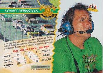 1995 Select - Flat Out #79 Kenny Bernstein Back