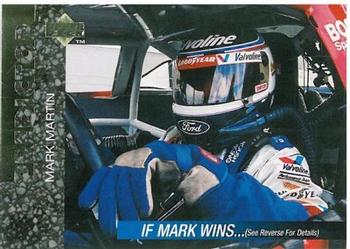 1995 Upper Deck - Predictors: Race Winners #P2 Mark Martin Front