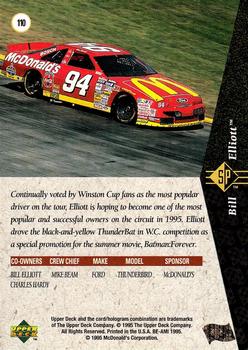 1995 SP #110 Bill Elliott's Car Back