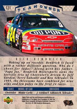 1995 SP #121 Rick Hendrick Back