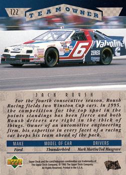 1995 SP #122 Jack Roush Back