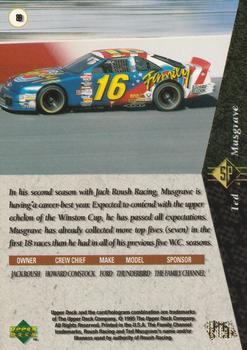 1995 SP #89 Ted Musgrave's Car Back