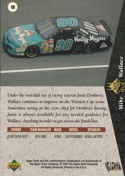 1995 SP #108 Mike Wallace's Car Back