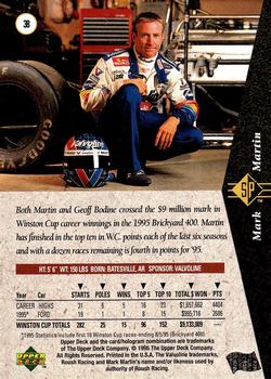 1995 SP #38 Mark Martin Back