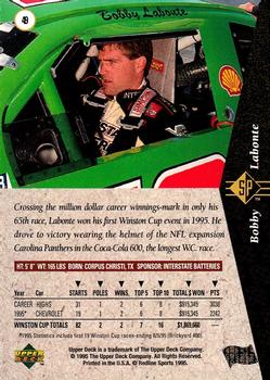 1995 SP #49 Bobby Labonte Back