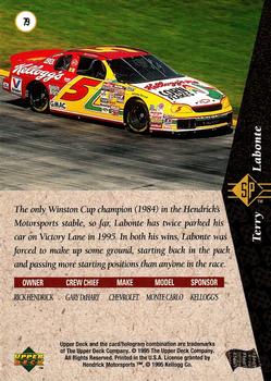 1995 SP #79 Terry Labonte's Car Back