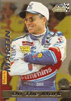1996 Action Packed Credentials #12 Mark Martin Front