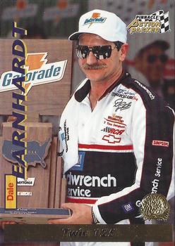 1996 Action Packed Credentials #17 Dale Earnhardt Front