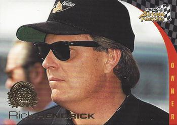 1996 Action Packed Credentials #73 Rick Hendrick Front