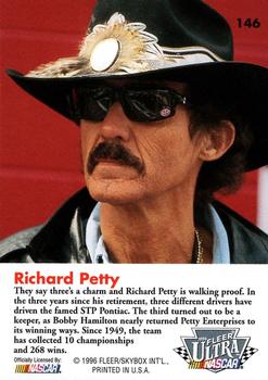 1996 Ultra #146 Richard Petty Back