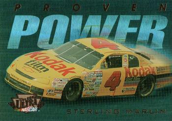 1996 Ultra Update - Proven Power #9 Sterling Marlin Front