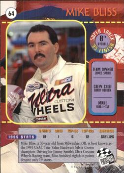 1996 Press Pass #64 Mike Bliss Back