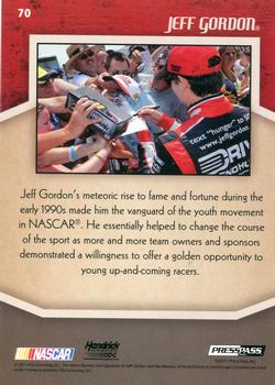 2011 Press Pass Legends #70 Jeff Gordon Back
