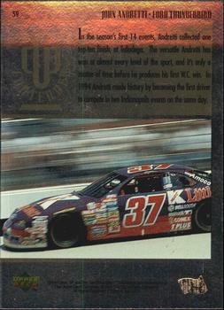 1996 SP #59 John Andretti Back