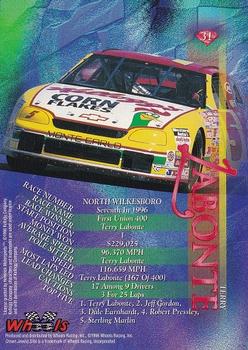 1996 Wheels Crown Jewels Elite #31 Terry Labonte Back