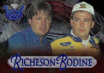 1996 Wheels Crown Jewels Elite - Diamond Redemption Prize #50 Donnie Richeson / Brett Bodine Front