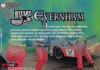 1996 Wheels Knight Quest Armor #40 Ray Evernham Back