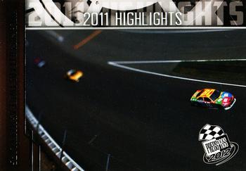 2012 Press Pass #99 Kyle Busch leads twice as many laps Front