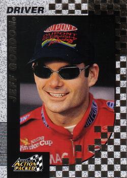 1997 Action Packed #8 Jeff Gordon Front