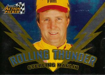 1997 Action Packed - Rolling Thunder #11 Sterling Marlin Front